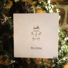 Load image into Gallery viewer, Gingerbread Christmas Card
