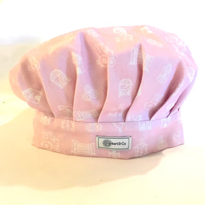 Farmyard - Child’s Chefs Hat - Pink