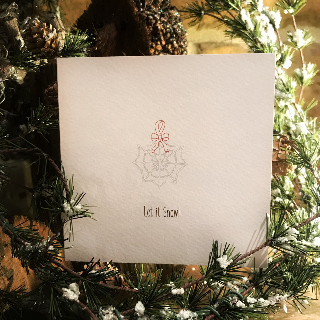 Let it Snow Christmas Cards